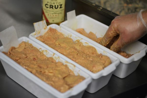 Mise du foie gras en terrine